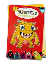 PKS Monsters Colouring Book - English