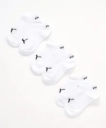 PUMA Invisible Socks Pack Of 3 - White