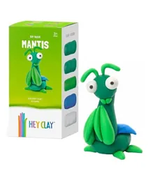 HEY CLAY - Mantis Colorful Kids Modeling Air-Dry Clay, 5 Cans