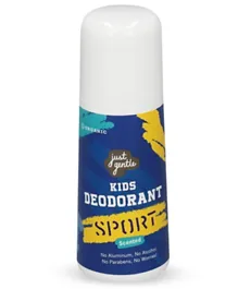Just Gentle Sport Organic Kids Deodorant - 60 ml