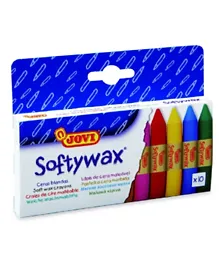 Jovi Softy Wax Crayons - 10 Pieces