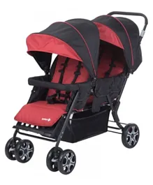 Safety 1st Tandem Teamy Stroller Ribbon - Red Chic