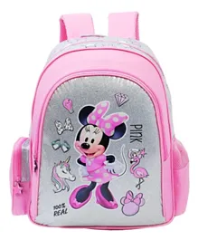 Minnie Mouse Backpack Pink - 14 Inches