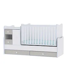 Lorelli Classic Bed Mini Max New 190/72 Colour - White and Blue