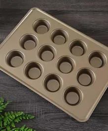 PAN Home Blanch 12 Cup Muffin Pan - Copper