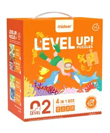 Mideer 4 In 1 Level Up Puzzles Adventure - Level 2