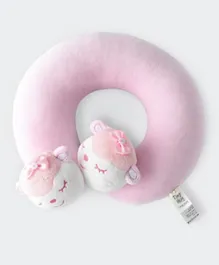 Tiny Hug Baby Neck Pillow - Pink