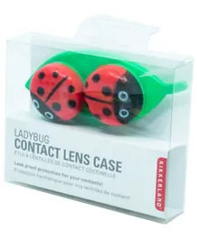Kikkerland Ladybug Contact Lens Cases - Multicolour