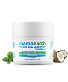 Mamaearth Natural Breathe Easy Vapour Rub Balm - 50mL