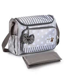 Night Angel Baby Diaper Bag For Strollers - Grey