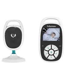 بيبيموف جهاز مراقبة الطفل بالفيديو بشاشة رقمية 2.4 بوصة - مدى 250 متر