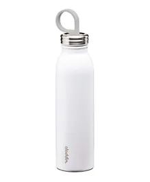 Aladdin Chilled Thermavac Stainless Steel Water Bottle Snowflake White - 550 mL