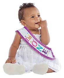 Party Centre 1st Birthday Girl Rainbow Birthday Sash - Multicolor