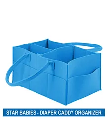 Star Babies Diaper Caddy Organizer - Blue