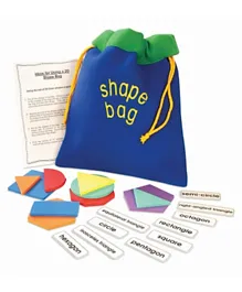 Twoey Toys 2D Shape Bag - Multicolour