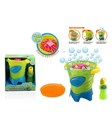 Power Joy Bubble Fountain Lights Up Battery Operated
