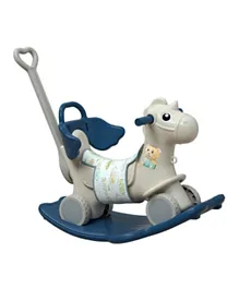 Love Baby 2 In 1 Rocking Horse & Ride On - Blue