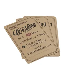 Ginger Ray Evening Invitations