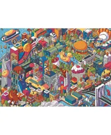 TREFL UFT Eye Spy Imaginary Cities New York Puzzle Set - 1000 Pieces