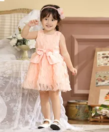 Smart Baby Party Dress - Peach
