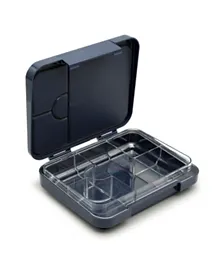 Bonjour Tiff Box Bento Lunch Box 6/4 Compartments - Blue Spacemen