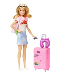 Barbie Travel Refreshed Doll With Puppy