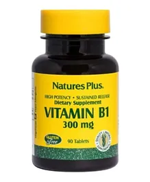 NATURES PLUS Vitamin B1 300mg Sustained Release Tablets - 90 Pieces