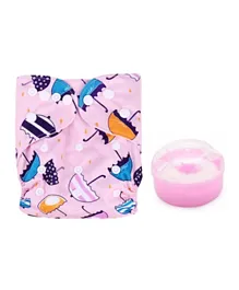 Star Babies Color Mood Swim Diaper And Powder Puff Combo Pack