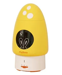 Mideer Yellow Mushroom Automatic Pencil Sharpener - Rechargeable, Adjustable Sharpness, High-Speed, Auto Lead Disposal, LED Indicator for Ages 3 Years+