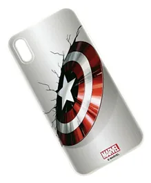 Marvel Captain America Iphone X Phone Case - Grey