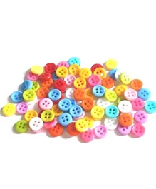 Art & Craft Colorful Button - Pack of 88