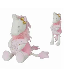 Nicotoy Musical Unicorn Plush Doll Pack of 1 - 33cm