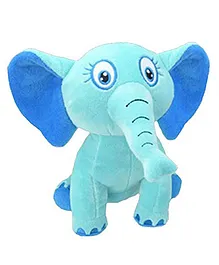 Wild Planet Mia The Elephant Soft Toy Medium - Blue