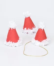 قبعات سانتا المفاجئة من ميري ميري - عبوة من 3