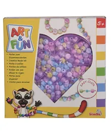 Simba Art & Fun Snap Beads Multicolour - Pack of 230