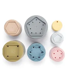 Dantoy Bio-plastic Play Cups - 7 Pieces