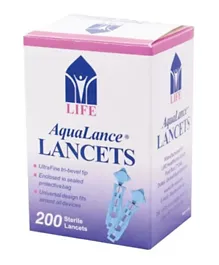 SPECIALITY MEDICAL Life Safety Seal Lancets - 200 Pieces