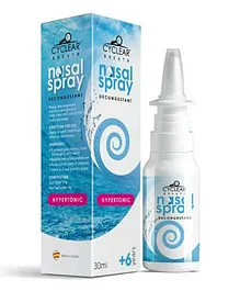 Cyclear Hypertonic Nasal Spray 6+ - 30mL