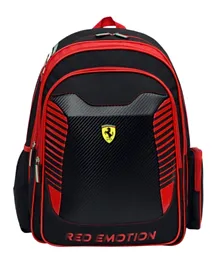 Ferrari Red Emotion Backpack - 18 Inches
