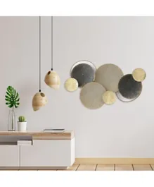 HomeBox Percy Round Cluster Metal Wall Art
