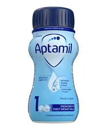 Aptamil First Infant Liquid Milk Stage 1 - 200ml