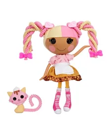 Lalaloopsy Silly Hair Doll Scoops Wafflecone With Pet And Accessories - 7 Inches