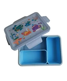 Marcus and Marcus Sealife Theme Bento Lunch Box - Blue