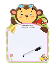 Highland 2 In 1 Drawing Board with Pen & Eraser - Monkey
