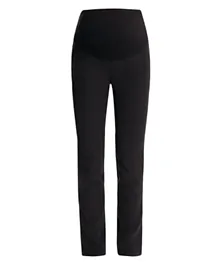JoJo Maman Bebe Tailored Straight Leg Trousers - Black