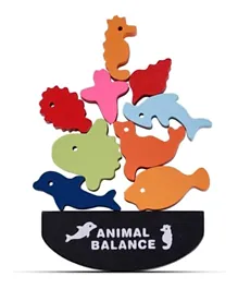 BAYBEE Animal Wooden Balancing Game