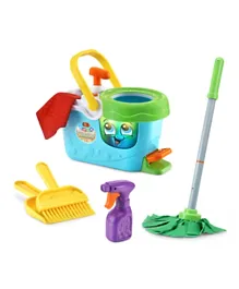 Leapfrog Clean Sweep Mop & Basket - 6 Pieces