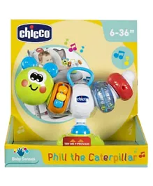 Chicco Phill the Caterpillar Highchair Toy - Multicolor