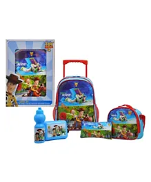 Disney Toy Story 4 Action Packed Promotion Trolley Bag Blue - 18 Inches