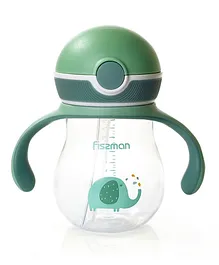 Fissman Training Cup with Handle Green - 260mL